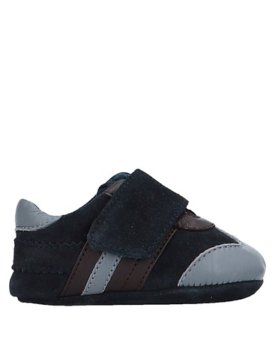 DOLCE&GABBANA Newborn shoes Midnight blue Calfskin