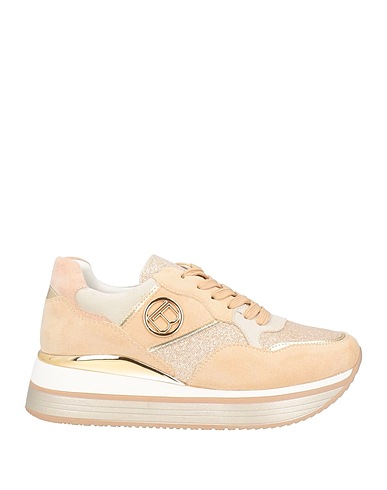 LAURA BIAGIOTTI Sneakers Beige Textile fibres