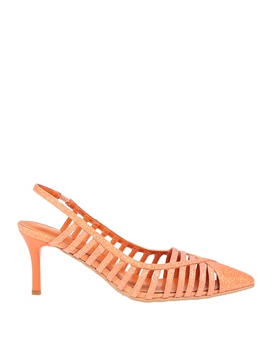 LAURA BIAGIOTTI Court Orange Textile fibres