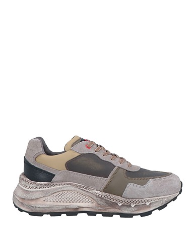 PEUTEREY Sneakers Καφέ Ίνες υφασμάτων, Δέρμα