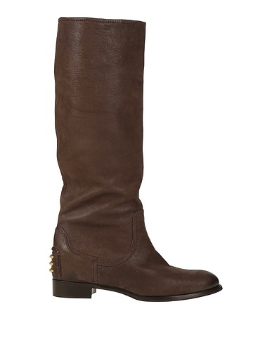 CARSHOE Boots Dark brown Goat skin