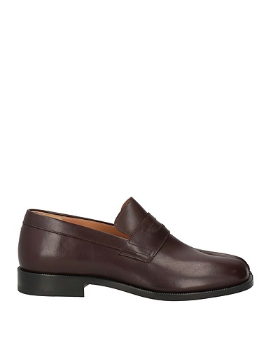 MAISON MARGIELA Loafers Dark brown Soft Leather
