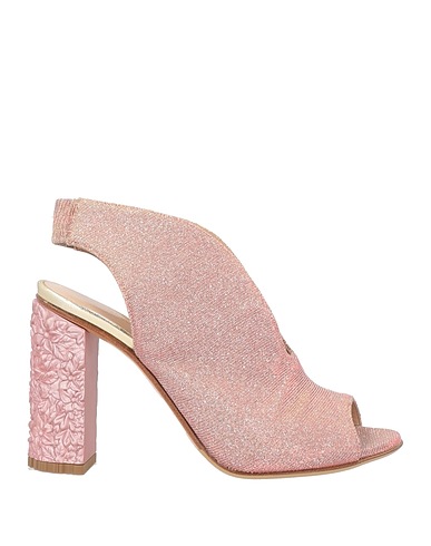 NORMA J.BAKER Sandali Rosa antico Fibre tessili
