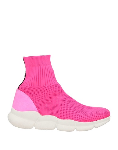 MSGM Sneakers Fuchsia Textile fibers, Leather