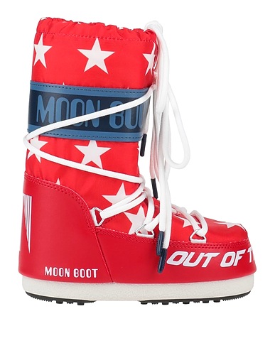 MOON BOOT Boots MB ICON RETROBIKER
 Red Textile fibers
