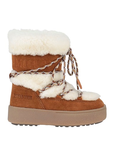 MOON BOOT Footwear MB JTRACK SHEARING
 Brown Leather