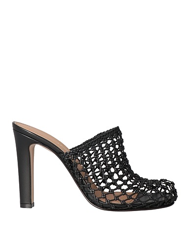 FERRAGAMO Mules and clogs Black Leather