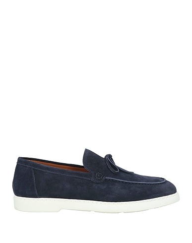DOUCAL'S Loafers Navy blue Leather