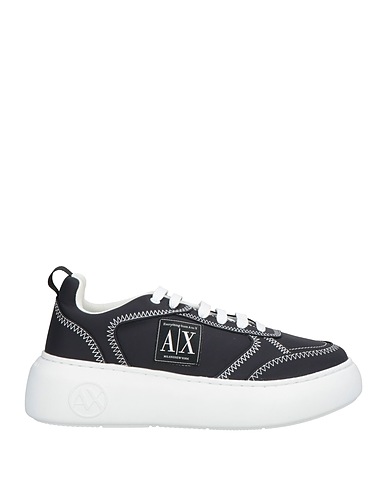 ARMANI EXCHANGE スニーカー ブラック ナイロン 100%