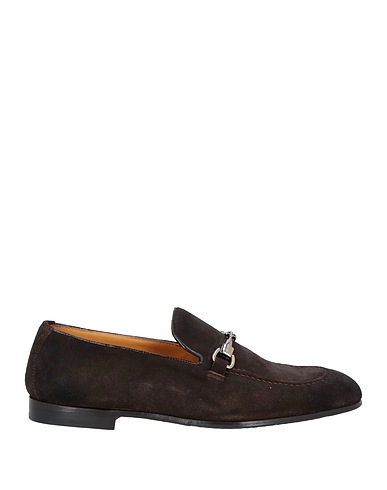 DOUCAL'S Loafers Dark brown Leather