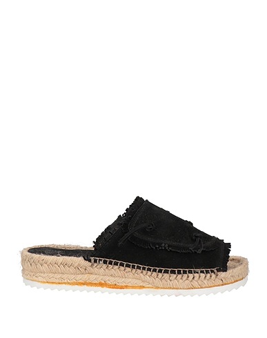 TAJI Espadrilles Black Leather