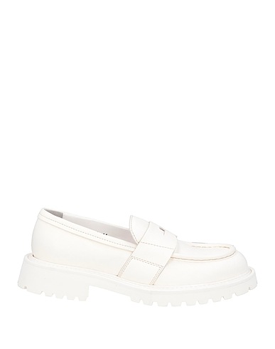 ATTIMONELLI'S Loafers White Leather