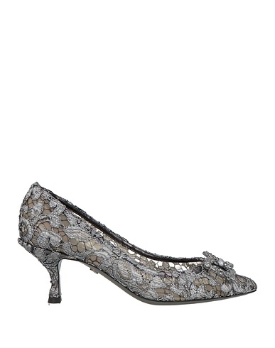DOLCE&GABBANA Court Lead 52% Polyamide, 38% Lambskin, 10% Polyester