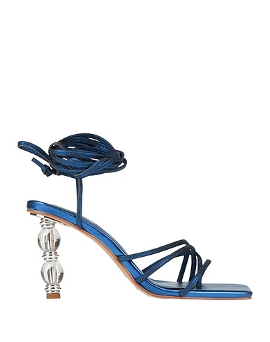 EXE' Sandals Bright blue Textile fibers