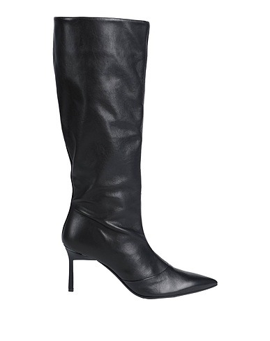 CALVIN KLEIN Boots Black 100% Leather