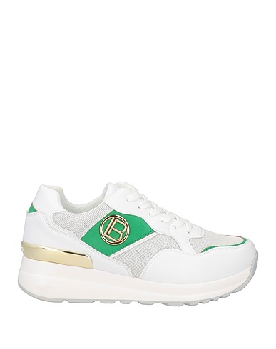 LAURA BIAGIOTTI Sneakers Weiß Gewebefasern