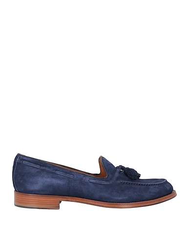 ANTONIO MAURIZI Mokassins BLU NAVY Leder