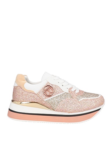 LAURA BIAGIOTTI Sneakers Rose gold Textile fibres