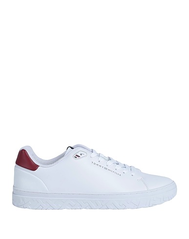 TOMMY HILFIGER Sneakers Weiß 100% Leder