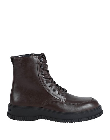 TOMMY HILFIGER Ankle boot Chocolate brown 100% Leather
