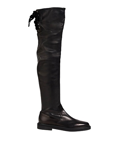 SERGIO ROSSI Boots Black Leather