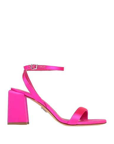 SERGIO LEVANTESI Sandals Fuchsia Textile fibers