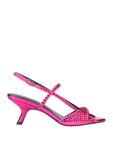 NOA HARMON Sandals Fuchsia Textile fibres