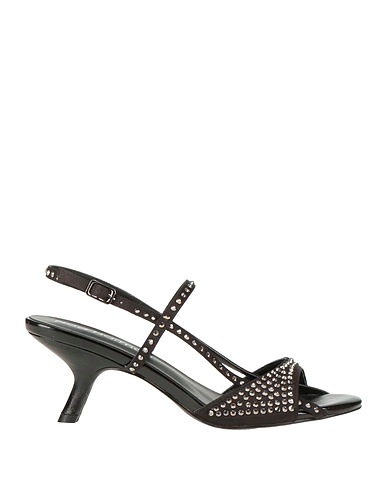 NOA HARMON Sandals Black Textile fibres