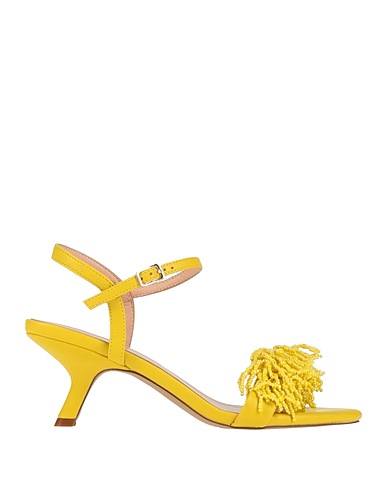 NOA HARMON Sandali Giallo Altre Fibre