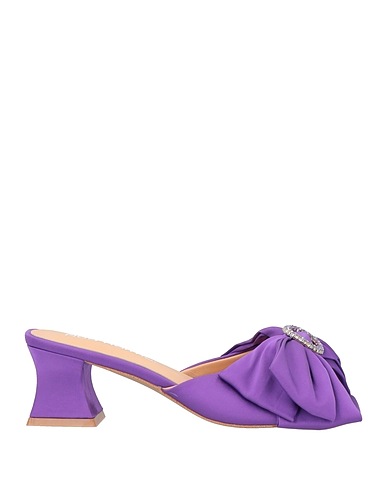 NOA HARMON Sandals Purple Textile fibres
