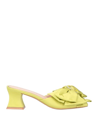 NOA HARMON Sandals Light green Textile fibers