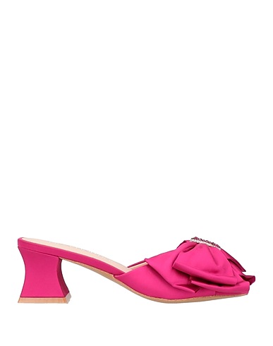 NOA HARMON Sandals Fuchsia Textile fibers