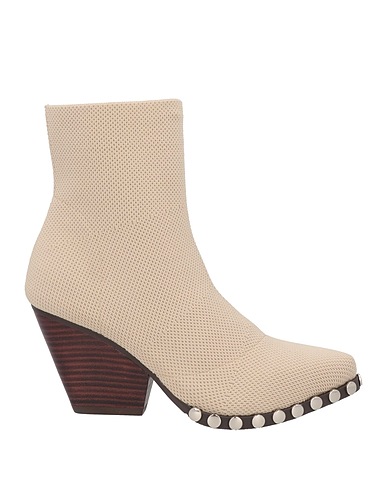 NOA HARMON Stiefelette Beige Gewebefasern