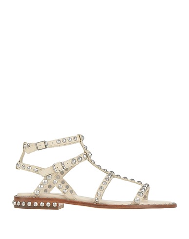 ASH Sandals Light grey Leather