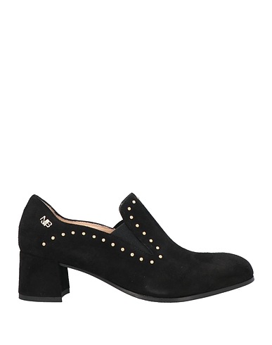 NORMA J.BAKER Loafers Black Leather