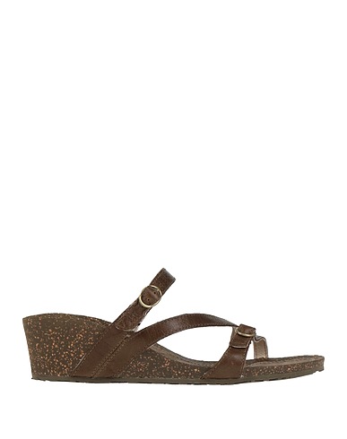 TEVA サンダル ダークブラウン 革（なめし加工）