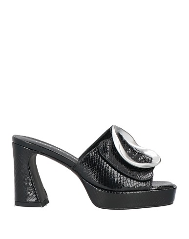 NOA HARMON Sandalen Schwarz Gewebefasern