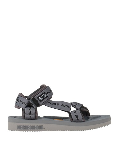 SUICOKE X NEIGHBORHOOD Sandals Grey Polyester, Nylon