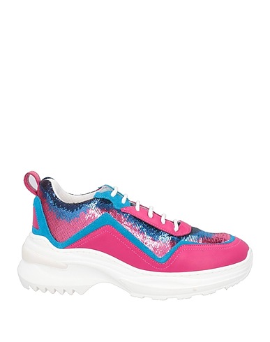ALBERTA FERRETTI Sneakers Fuchsia Leder, Andere Fasern
