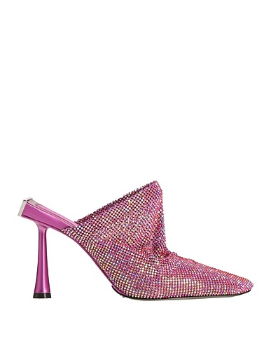 BENEDETTA BRUZZICHES Mules und Clogs Malve Andere Fasern