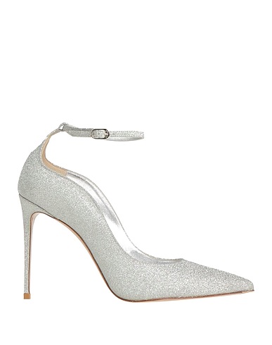 LE SILLA Pump Silver Textile fibers