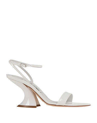 CASADEI Sandals White Leather