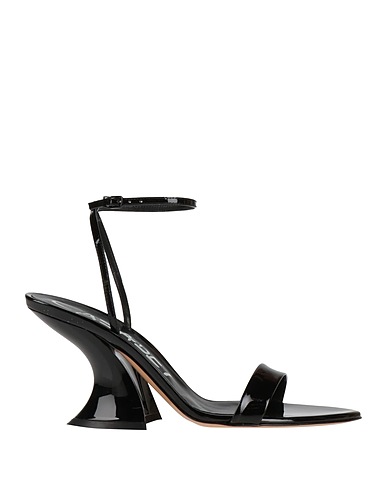CASADEI Sandals Black Leather