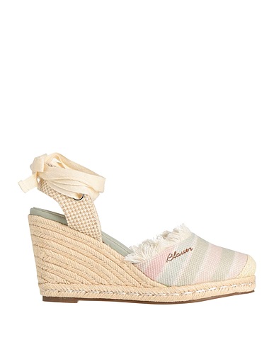 BLAUER. Espadrilles Light green Textile fibres