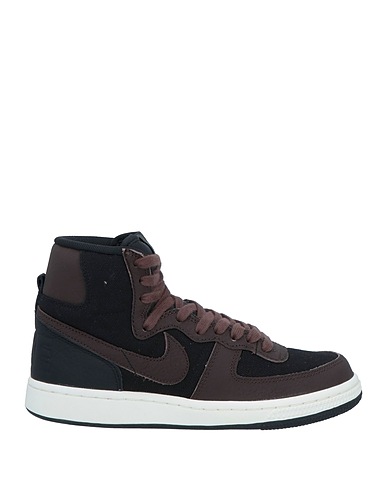 NIKE Sneakers Dark brown Textile fibres