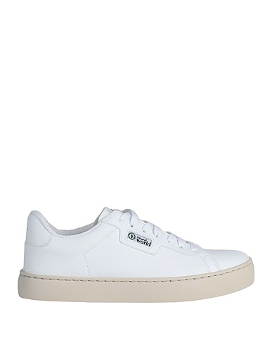NATURAL WORLD Sneakers Bianco Pelle
