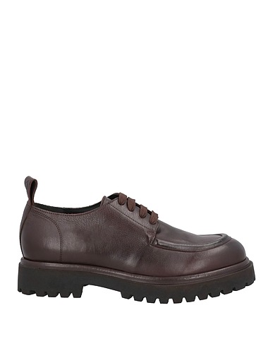 OA NON-FASHION Stringate Testa di moro 100% Pelle di vitello