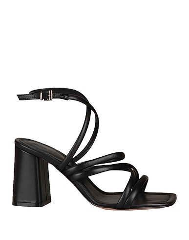 ANNA F. Sandals Leather