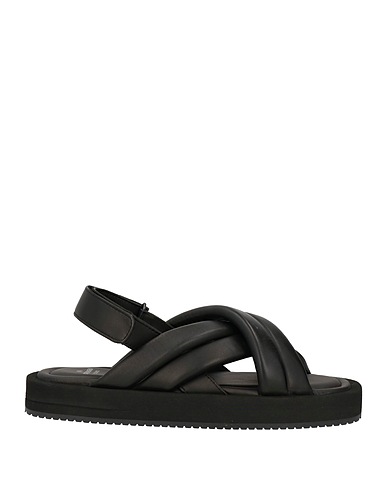 COPENHAGEN STUDIOS Sandals Black Leather