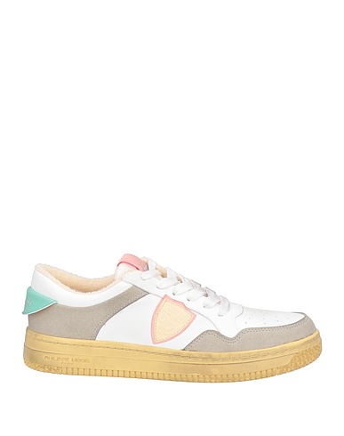 PHILIPPE MODEL Sneakers Grey Textile fibers, Leather